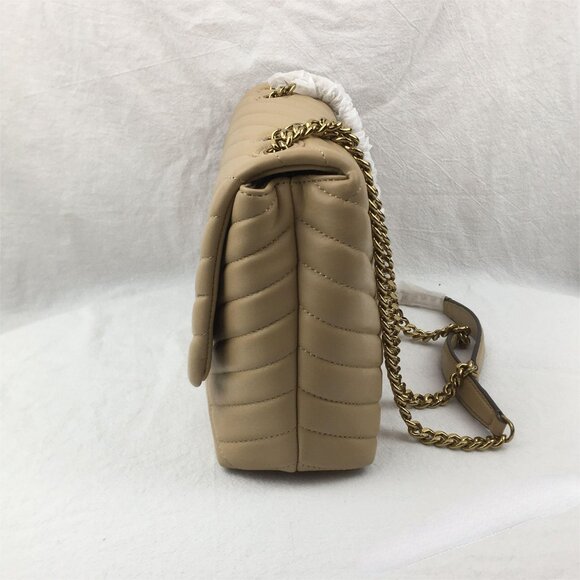 NEW Tory Burch Kira Chevron Large Convertible Should bag - Picture 3 of 9